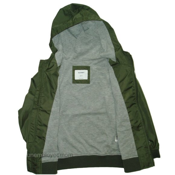 WindBreaker Jacket Coat Hooded Zip Front Outerwear - Picture 5 of 10